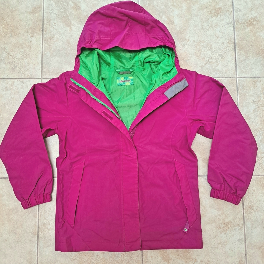 Marmot girl's jacket, windbreaker, raincoat